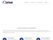 Tablet Screenshot of ontelproducts.com